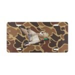 Duck Hunter Camo Front License Plate Tag – Durable Drake
