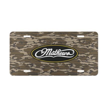 Vanity Front License Plate | Custom Designed Tag | Outdoor Enthusiast Truck Accessories | Camo Vanity Plates