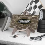 Authentic Matthews Bottomland Camo License Plate for Archers