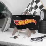 Custom Hot Wheels Front License Plate – Durable UV-Proof Aluminum