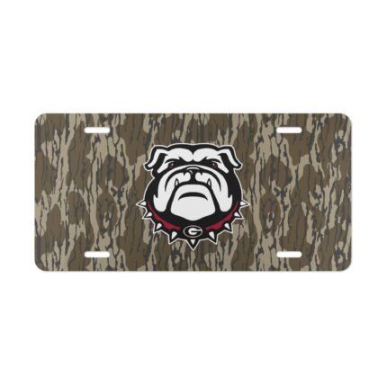 Vanity Front License Plate | Custom Designed Tag | Outdoor Enthusiast Truck Accessories | Camo Vanity Plates