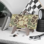 Durable Drake Woodland Camo Vanity Plate for Outdoor Style