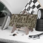 Authentic Hunter Camo Vols Vanity Plate – Rugged Style