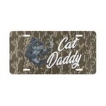 Custom Catfish Camo Vanity Plate for Rugged Outdoor Style