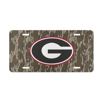 Vanity Front License Plate | Custom Designed Tag | Outdoor Enthusiast Truck Accessories | Camo Vanity Plates