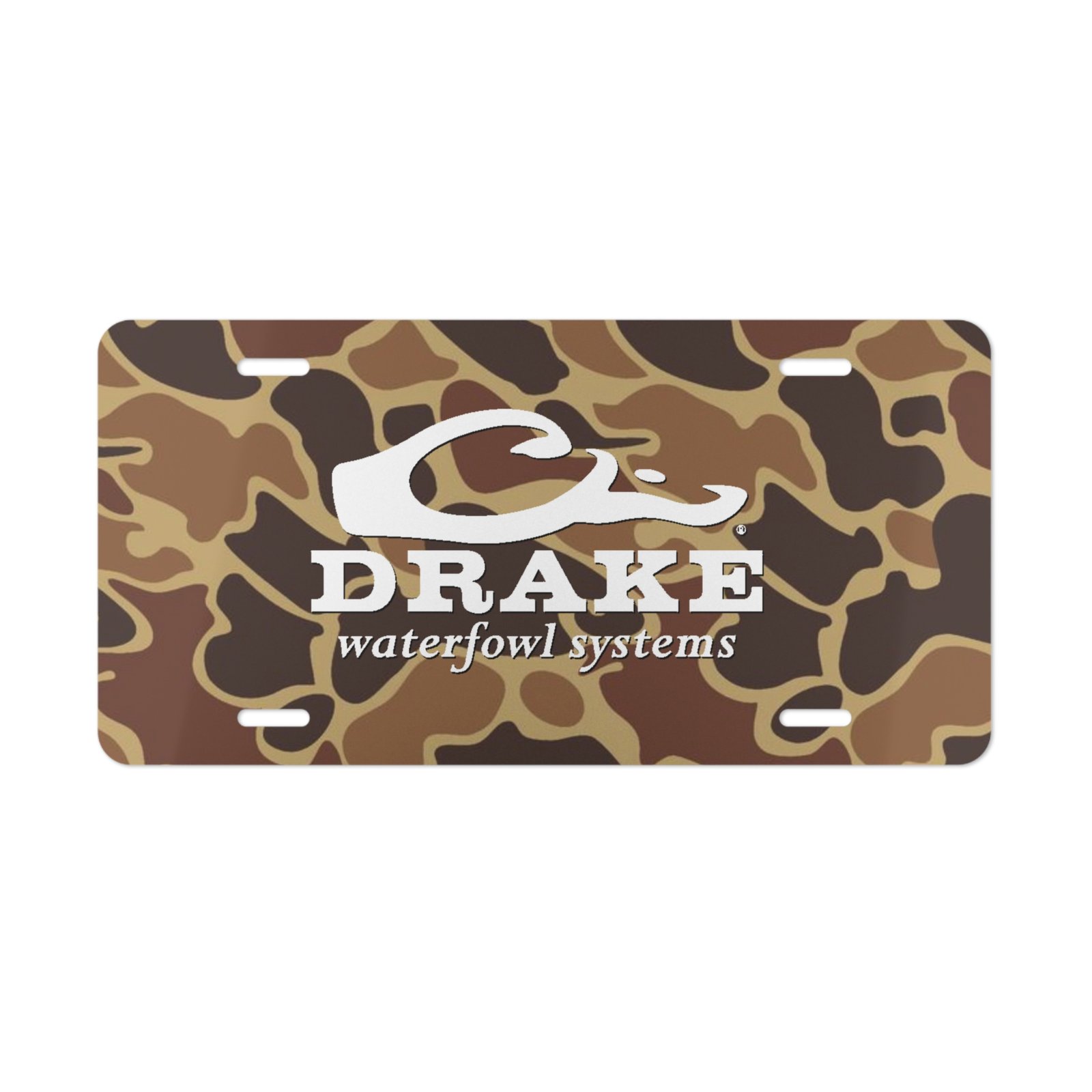 Vanity Front License Plate | Custom Designed Tag | Outdoor Enthusiast Truck Accessories | Camo Vanity Plates