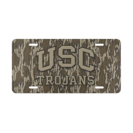Vanity Front License Plate | Custom Designed Tag | Outdoor Enthusiast Truck Accessories | Camo Vanity Plates