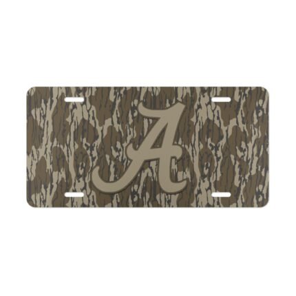 Vanity Front License Plate | Custom Designed Tag | Outdoor Enthusiast Truck Accessories | Camo Vanity Plates