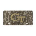 Customizable Camo Front License Plate, 12×6 Durable Aluminum