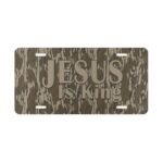 Hunter Camo Vanity Plate with NWTF Logo – Easy Mount