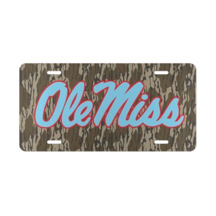 Vanity Front License Plate | Custom Designed Tag | Outdoor Enthusiast Truck Accessories | Camo Vanity Plates