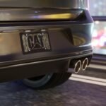 Rugged CAT Camo Vanity Plate for Outdoor Vehicles