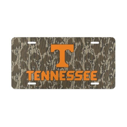 Vanity Front License Plate | Custom Designed Tag | Outdoor Enthusiast Truck Accessories | Camo Vanity Plates