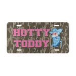 Durable Hotty Toddy Hunter Camo Front Vanity Plate