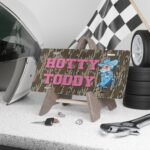 Durable Hotty Toddy Hunter Camo Front Vanity Plate