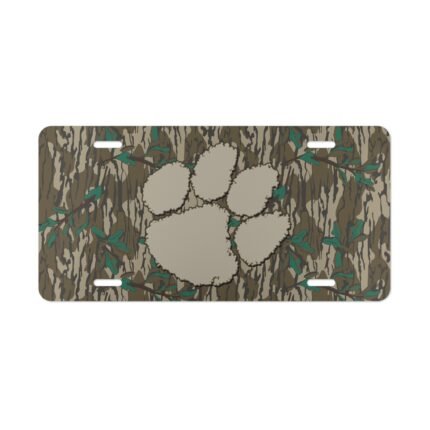 Vanity Front License Plate | Custom Designed Tag | Outdoor Enthusiast Truck Accessories | Camo Vanity Plates
