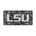 Rugged Hunter Camo Vanity Plate for Outdoor Style