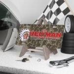 Customizable Camo License Plate – Durable Aluminum Design