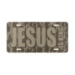 Hunter Camo Aluminum Vanity Plate with NWTF Logo – Durable