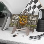 Copy of Make Your Own Custom Camo Vanity Tag – The perfect gift – Design it FREE – Any logo or picture