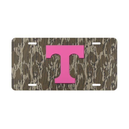 Vanity Front License Plate | Custom Designed Tag | Outdoor Enthusiast Truck Accessories | Camo Vanity Plates