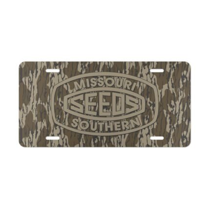 Vanity Front License Plate | Custom Designed Tag | Outdoor Enthusiast Truck Accessories | Camo Vanity Plates