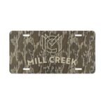 Durable Hunter Camo Front License Plate for Rugged Trucks