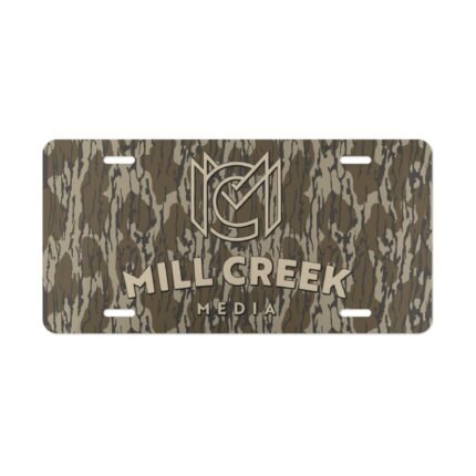 Vanity Front License Plate | Custom Designed Tag | Outdoor Enthusiast Truck Accessories | Camo Vanity Plates