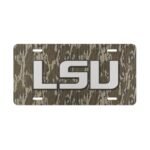 Weatherproof LSU V4 Camo Vanity Plate – Bold Truck Style