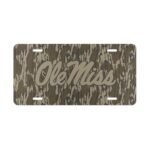Ole Miss Camo Vanity Plate – Weatherproof Hunter Pattern