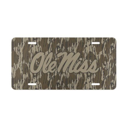 Vanity Front License Plate | Custom Designed Tag | Outdoor Enthusiast Truck Accessories | Camo Vanity Plates
