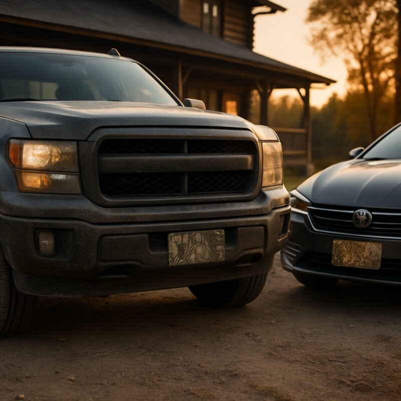 Blog INKd Custom Car And Truck Camo Vanity Front License Plates