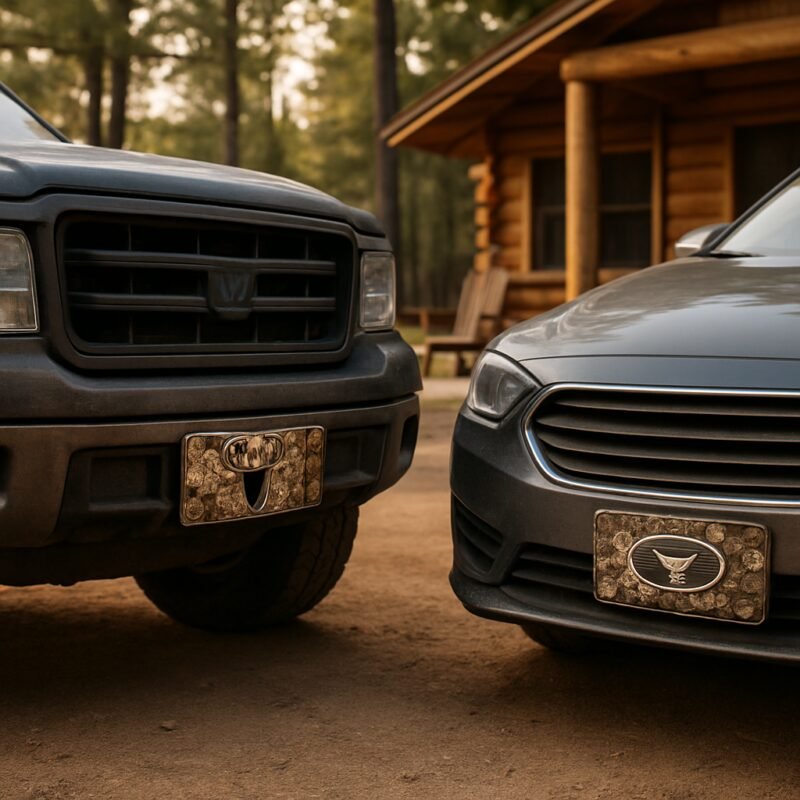 Blog INKd Custom Car And Truck Camo Vanity Front License Plates