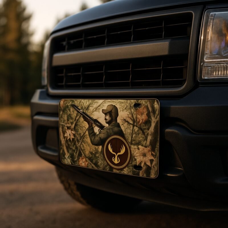 Blog INKd Custom Car And Truck Camo Vanity Front License Plates