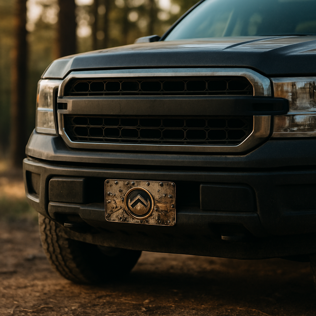 Blog INKd Custom Car And Truck Camo Vanity Front License Plates