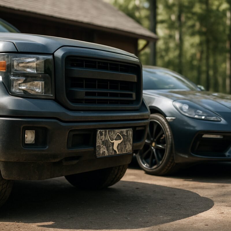 Blog INKd Custom Car And Truck Camo Vanity Front License Plates