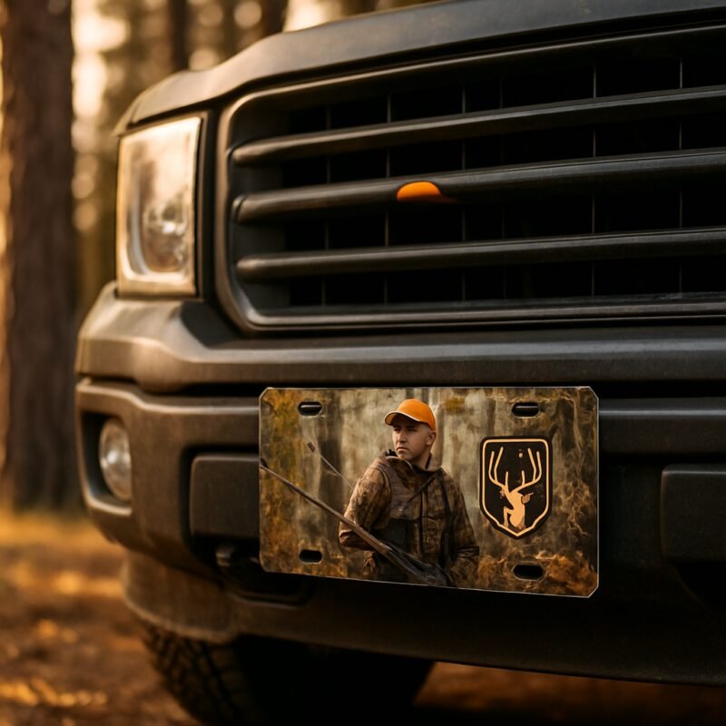 Blog INKd Custom Car And Truck Camo Vanity Front License Plates