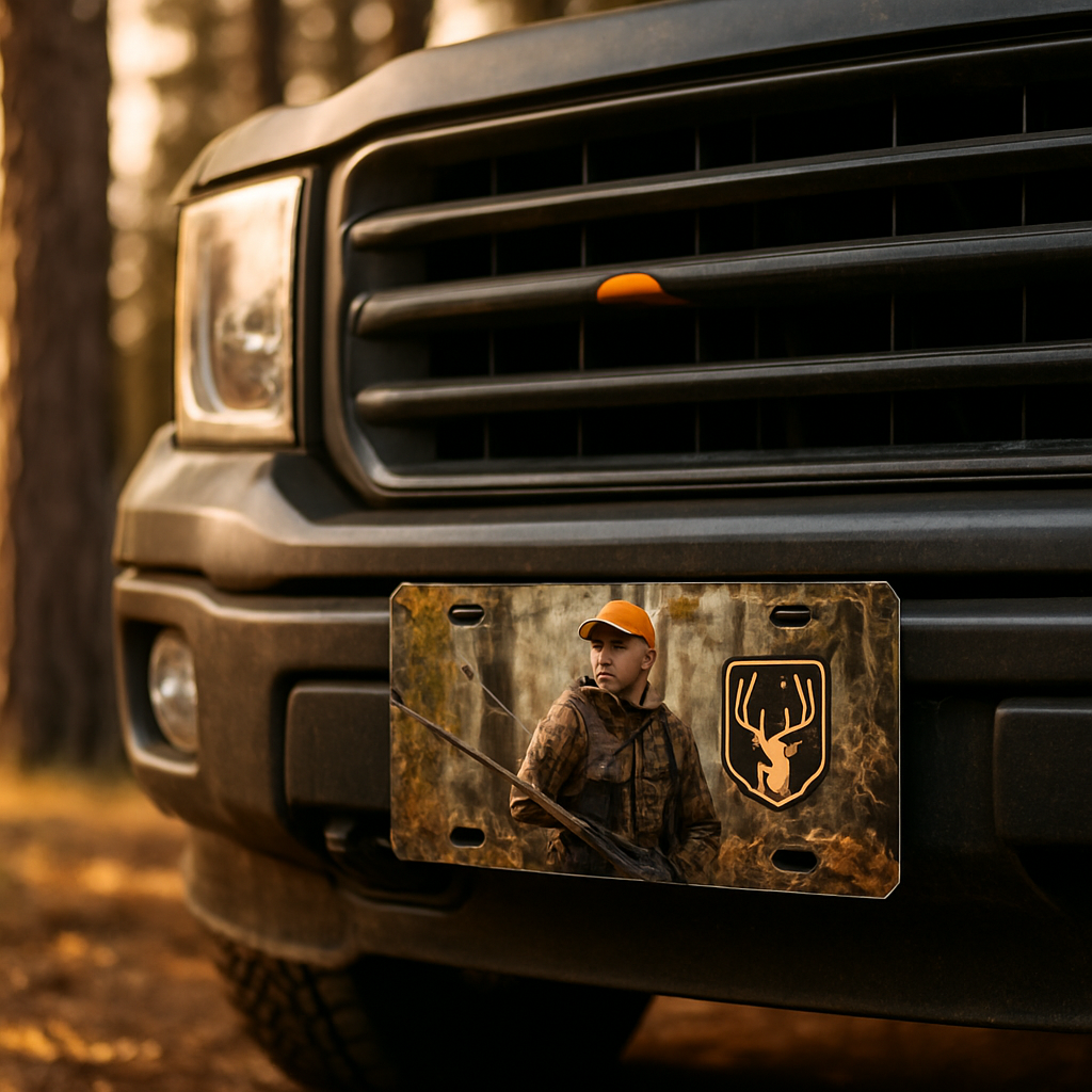 Blog INKd Custom Car And Truck Camo Vanity Front License Plates