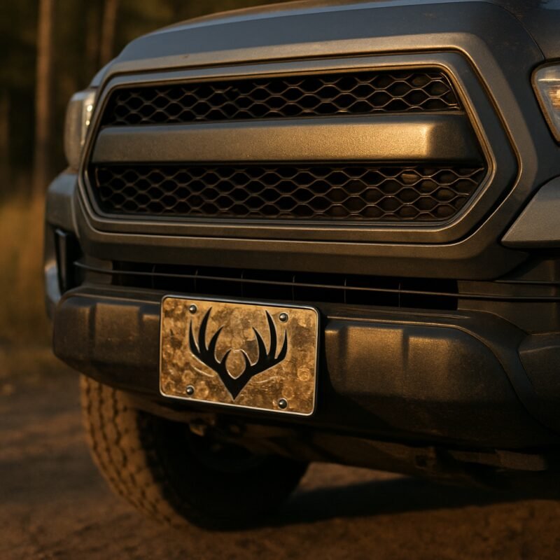 Blog INKd Custom Car And Truck Camo Vanity Front License Plates