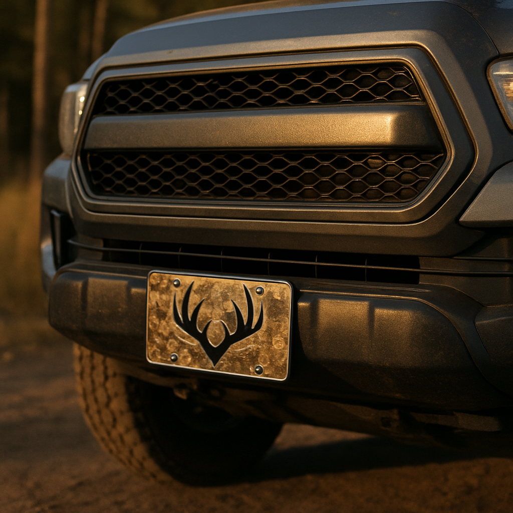 Blog INKd Custom Car And Truck Camo Vanity Front License Plates