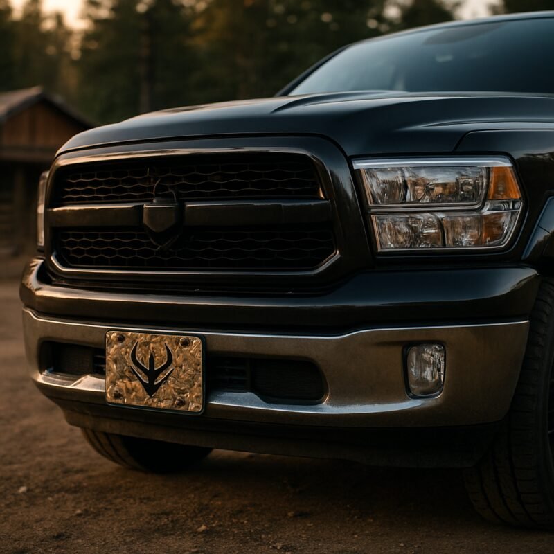 Blog INKd Custom Car And Truck Camo Vanity Front License Plates