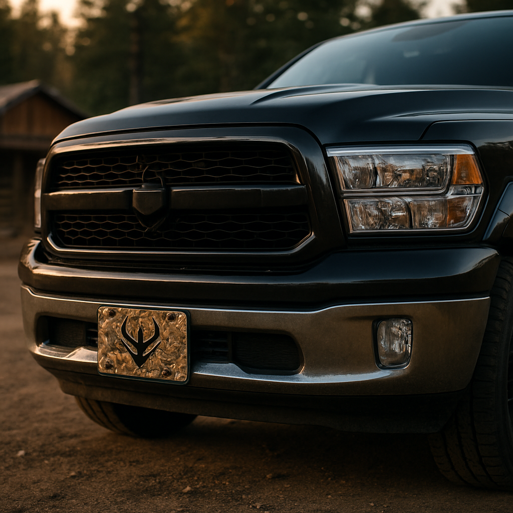 Blog INKd Custom Car And Truck Camo Vanity Front License Plates