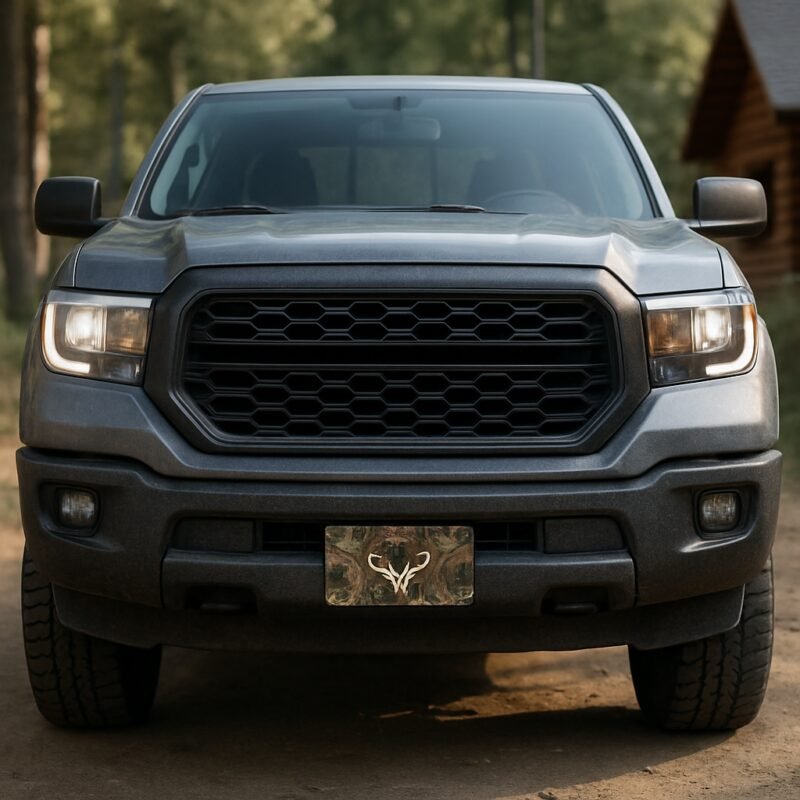 Blog INKd Custom Car And Truck Camo Vanity Front License Plates