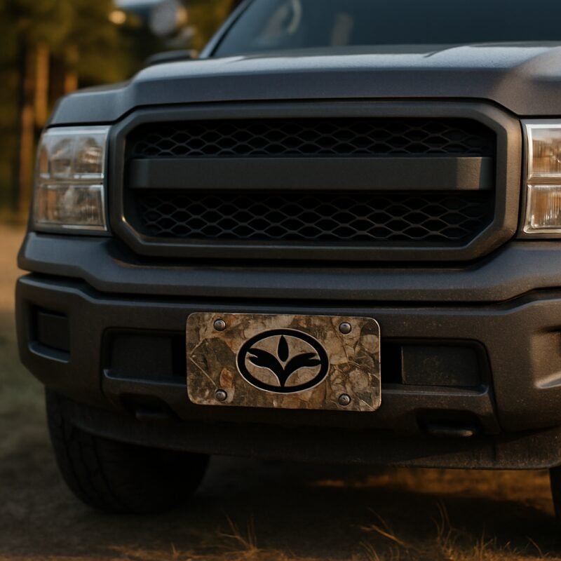 Blog INKd Custom Car And Truck Camo Vanity Front License Plates