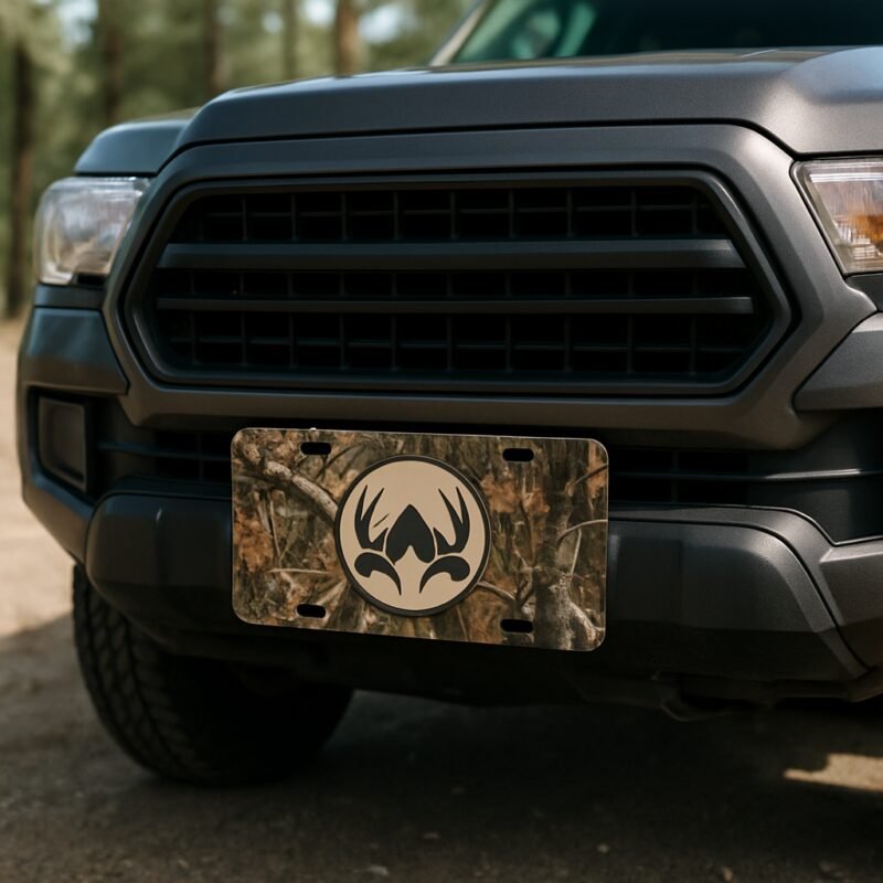Blog INKd Custom Car And Truck Camo Vanity Front License Plates