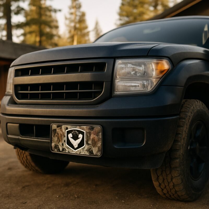 Blog INKd Custom Car And Truck Camo Vanity Front License Plates