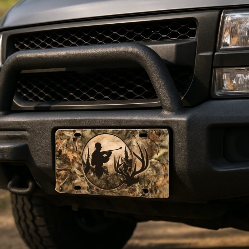 Blog INKd Custom Car And Truck Camo Vanity Front License Plates