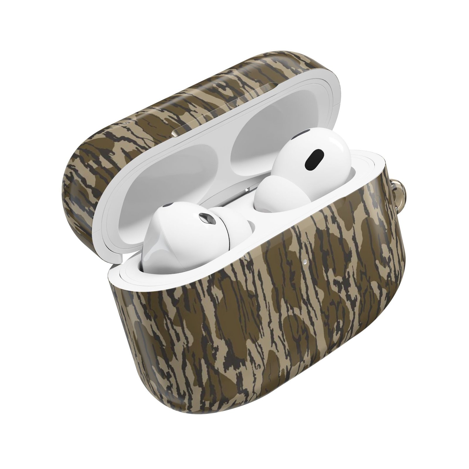 INKd Custom Car And Truck Camo Vanity Front License Plates Front Vanity License Plates Camo AirPod Case – Bottomland Hunting Camouflage Protective Cover