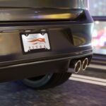 Custom Request Camo Vanity Plate With Camo Logo
