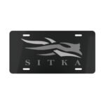 Custom Camo Vanity Plate With Sitka Camo Blackout V1